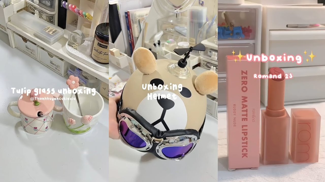 Unboxing haul | Unbox tùm lum thứ | Cre: On vid