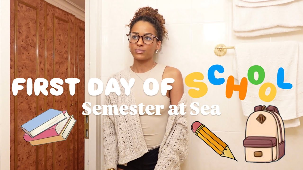 Semester at Sea First Day of School!!