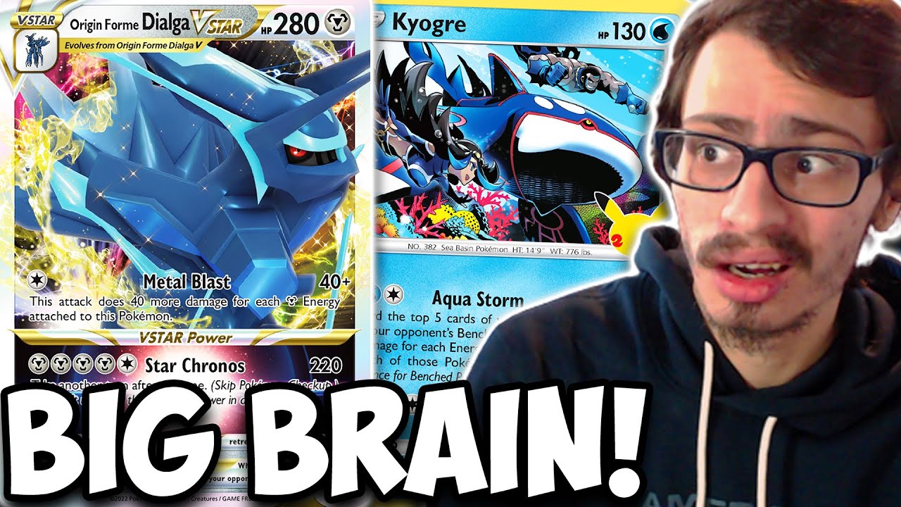 THIS Dialga VSTAR/Kyogre Deck Requires A Very Big Brain! Crazy Plays PTCGO