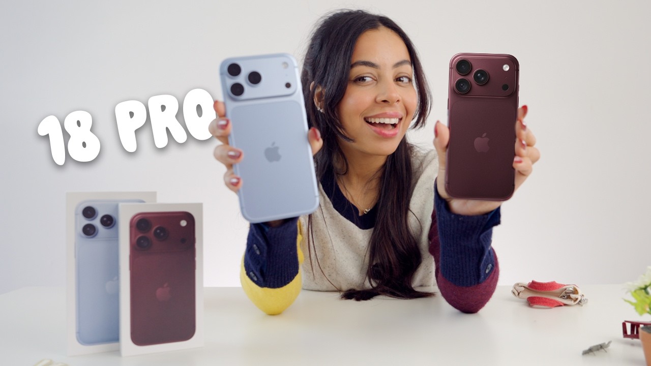 Распаковка iPhone 18 Pro против 18 Pro Max!