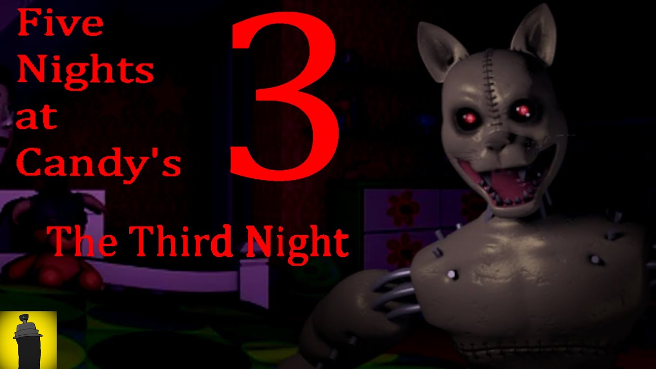 KOČKA JE TADY !!! - Five Night at Candy´s 3