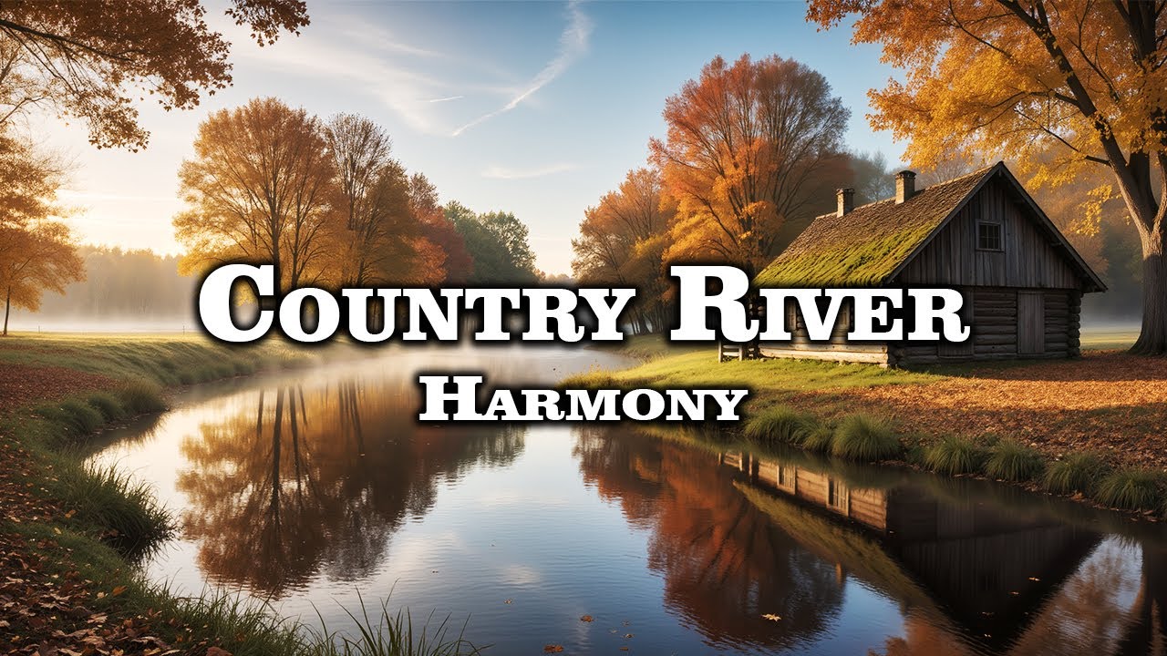 Country River Harmony – Rustic Plains – Gentle Country Guitar for Evening Calm & Timeless Serenity