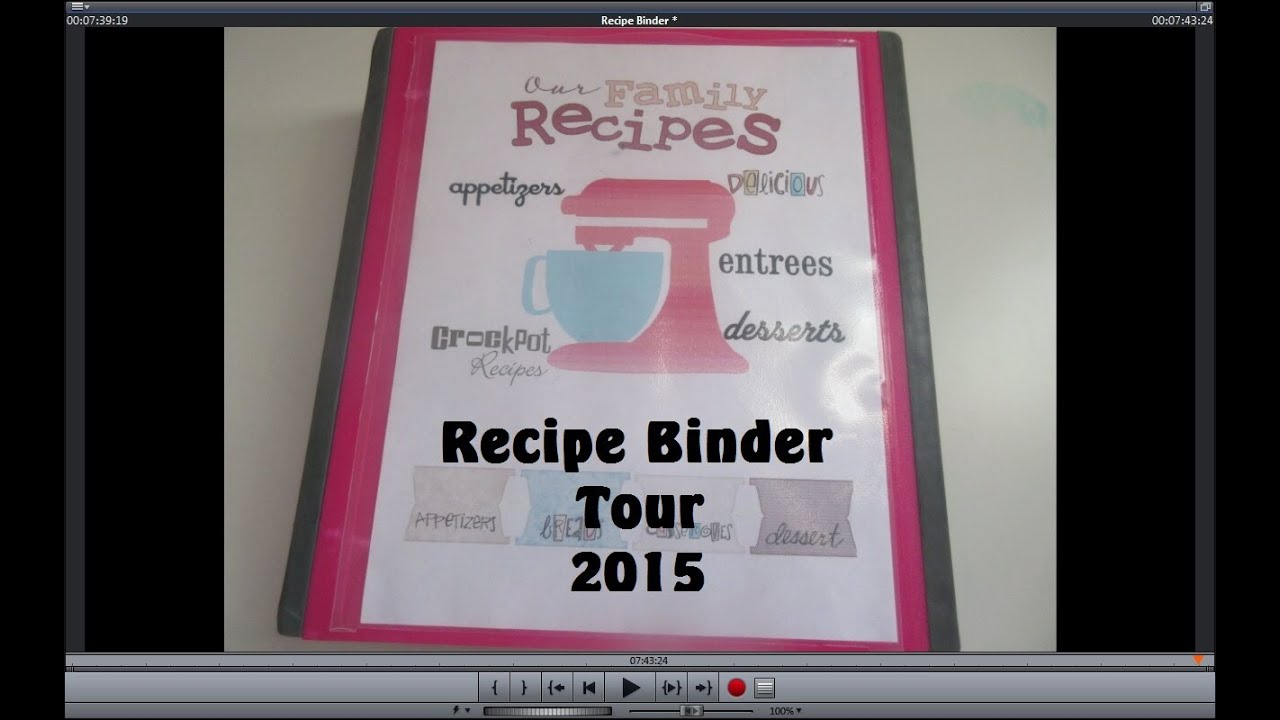 Recipe Binder