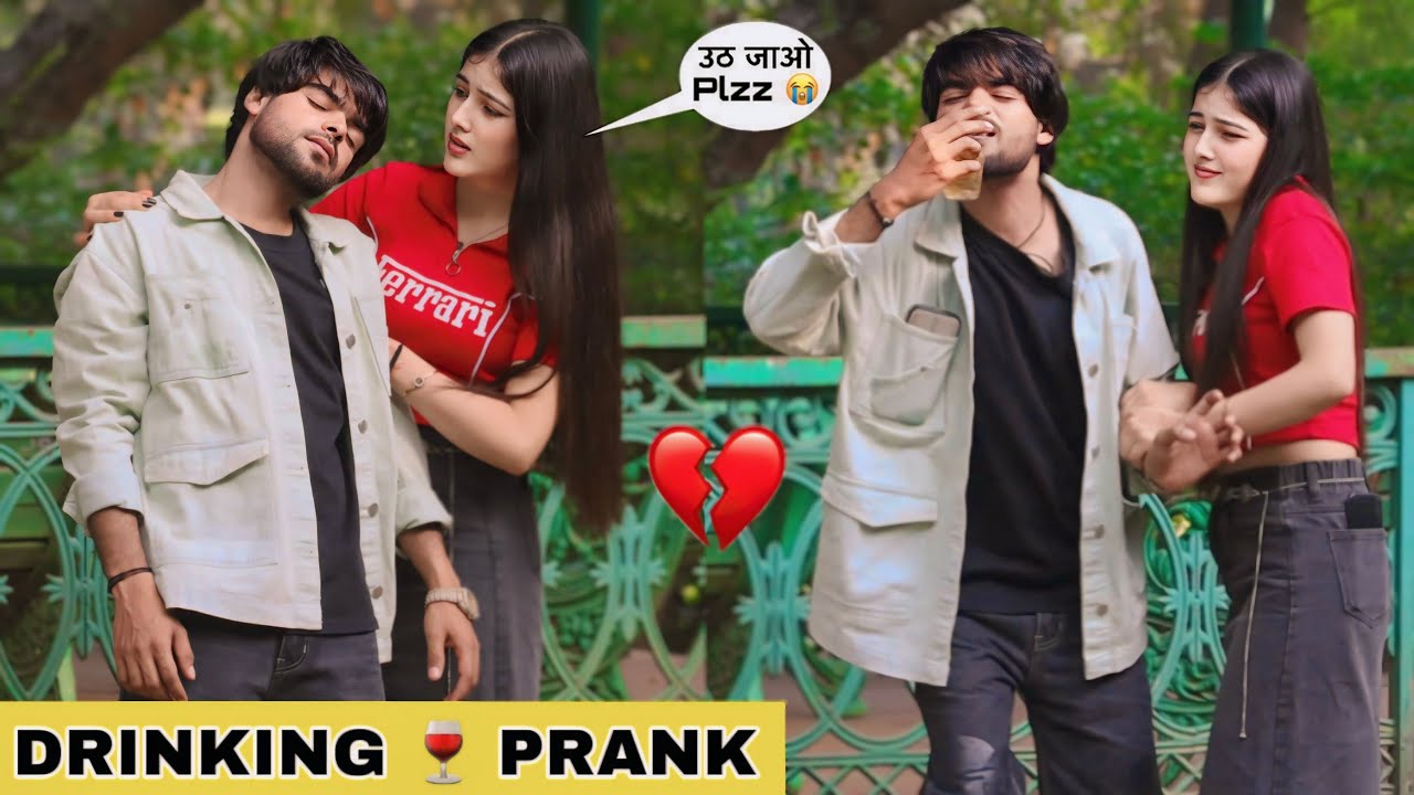 DRINKING 🥹 PRANK ON CUTE FRIEND | EMOTIONAL VIDEO 😭 | PRADHANVLOG 