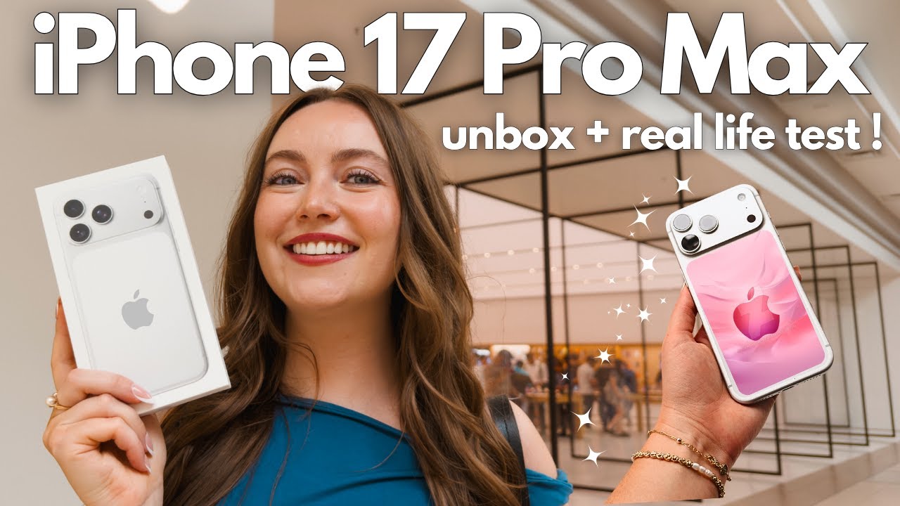 Распаковка + Тест в реальных условиях | iPhone 17 Pro Max! (камера, настройка, аккумулятор)