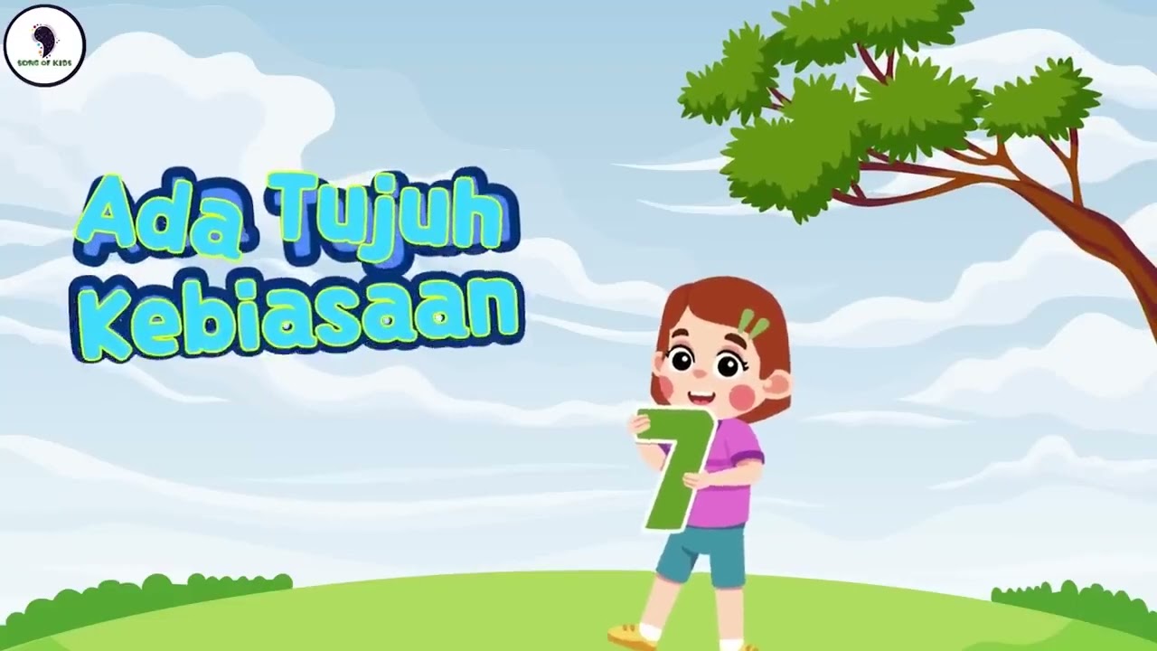 Lagu 7 Kebiasaan Anak Indonesia Hebat   Lagu Anak Terbaru Video Lirik