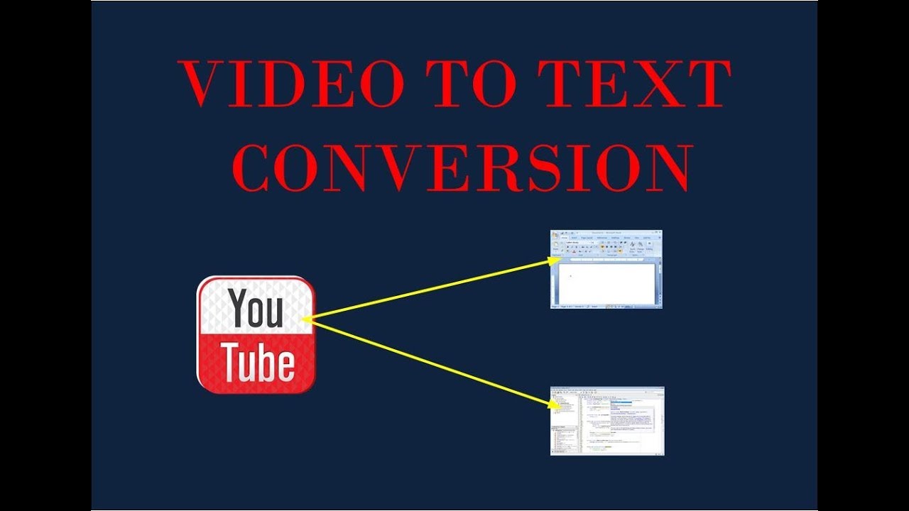 DoHands ON VIDEO TO TEXT CONVERSION