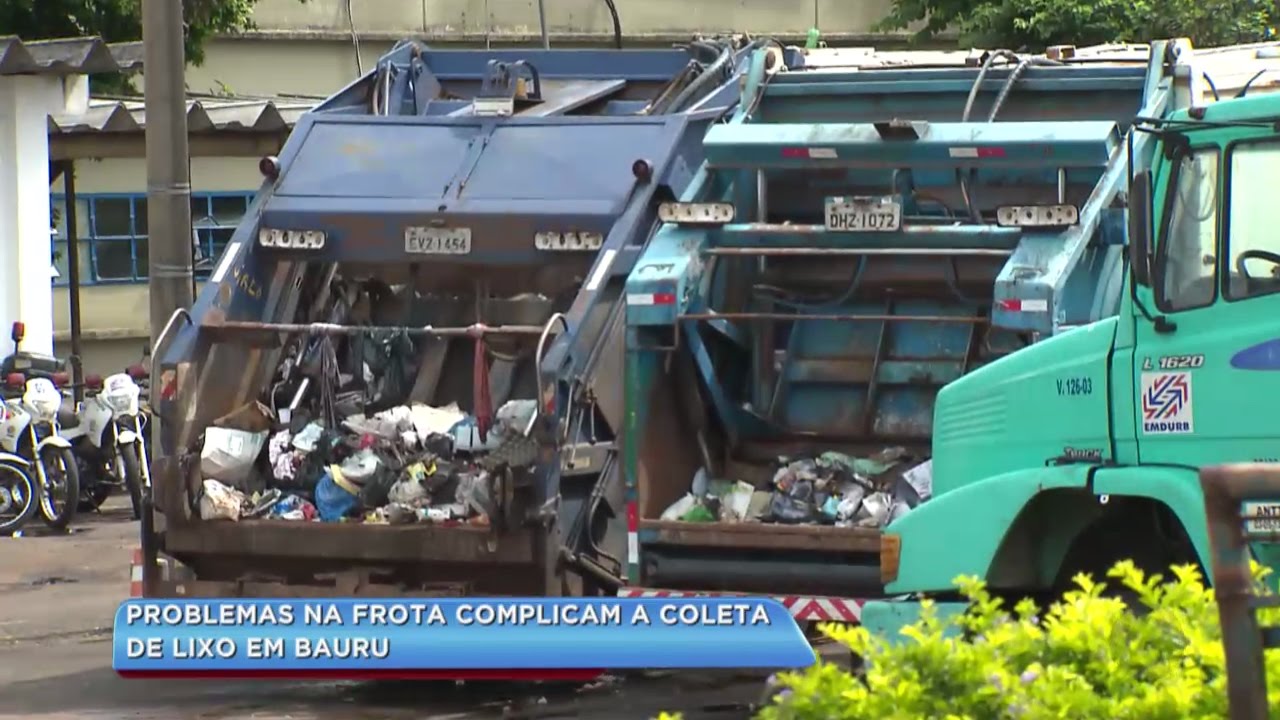 Em Bauru caminhões alugados não dão conta da coleta de lixo