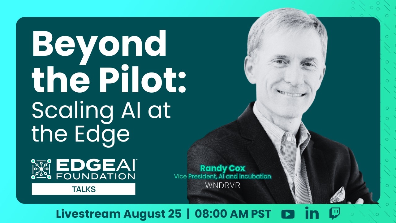 EDGE AI Talks: Beyond the Pilot: Scaling AI at the Edge 📱