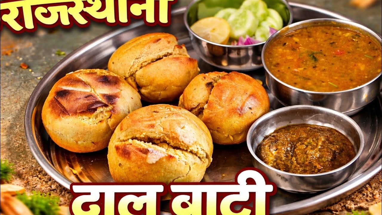 Rajasthani Special Dal Baati &ndash; Ghar Pe Banayein Asani Se!#dalbatirecipe #desirecipe #trending #viral