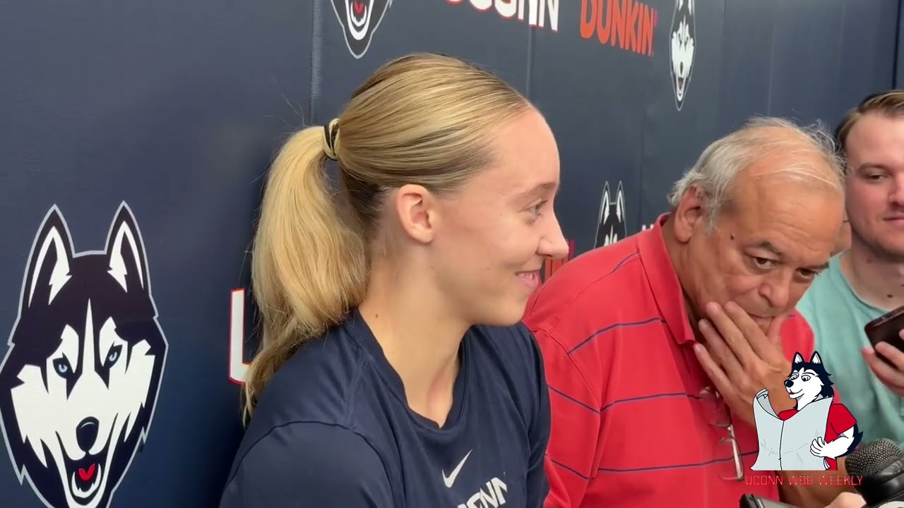 Paige Bueckers: UConn women's basketball first day of practice - 10/3/23