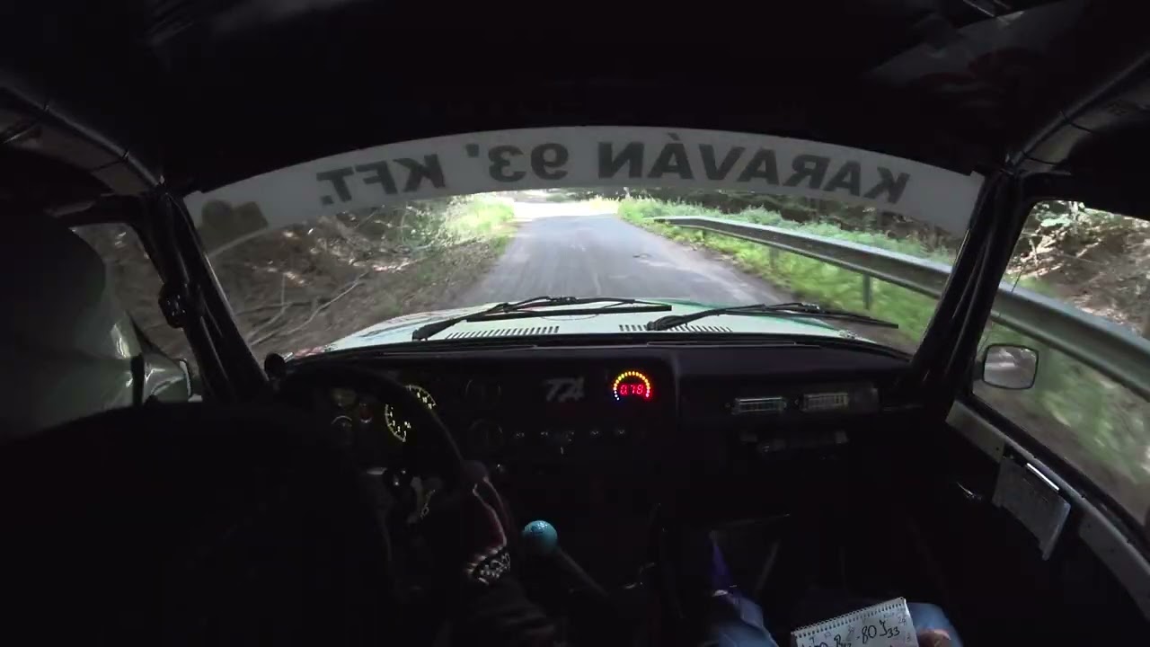 Stregova Péter-Kovács Béla Győr Rally 2024. Gyors 1.