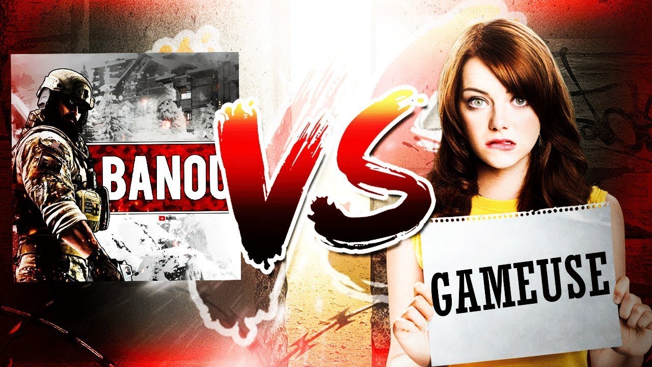 1 Gars VS 1 Fille : Le DUEL ! Rainbow Six Siege (PS4 FR)