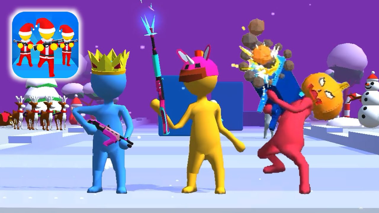 Gun Clash 3D Battle Friends Play Level 269-273