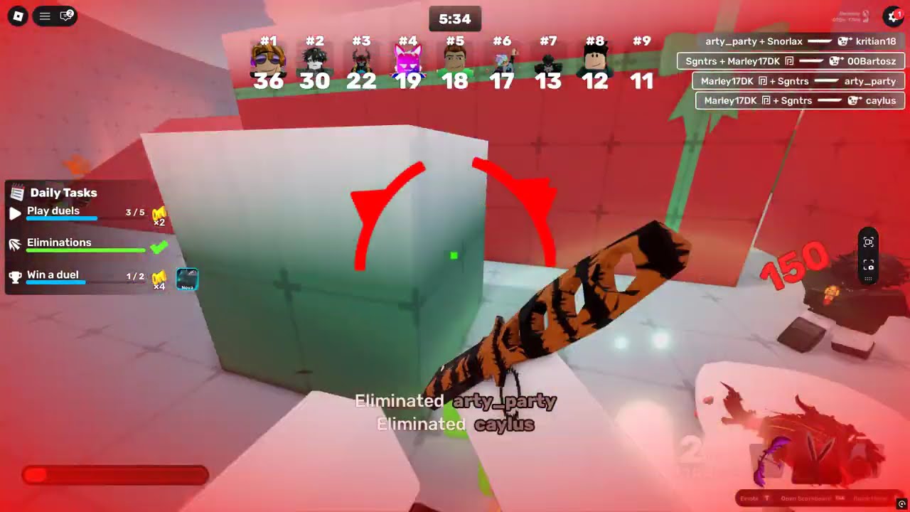 me play free for all with knife