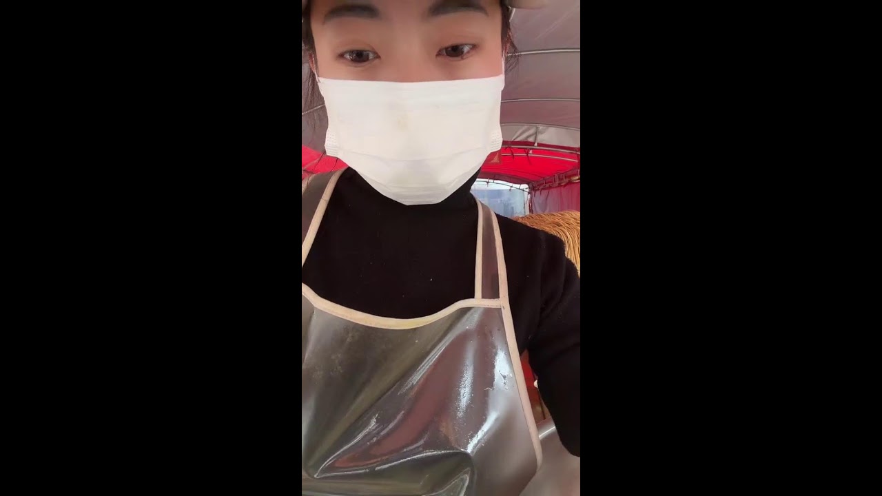 Live Frying Sanzi at Chinese Street Stall | Real-Time Dough, Oil, Crisp Workflow