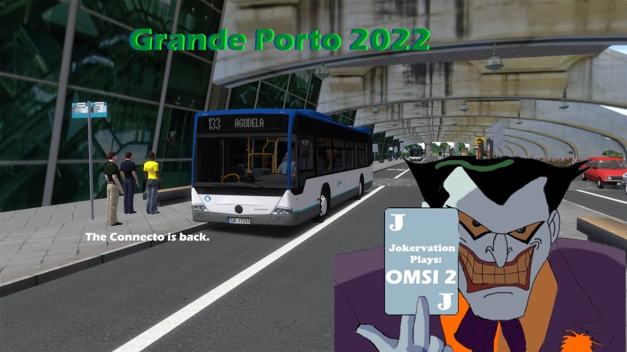 Jokervation plays OMSI 2 | Grande Porto 2022 | 133 | MB Connecto E6