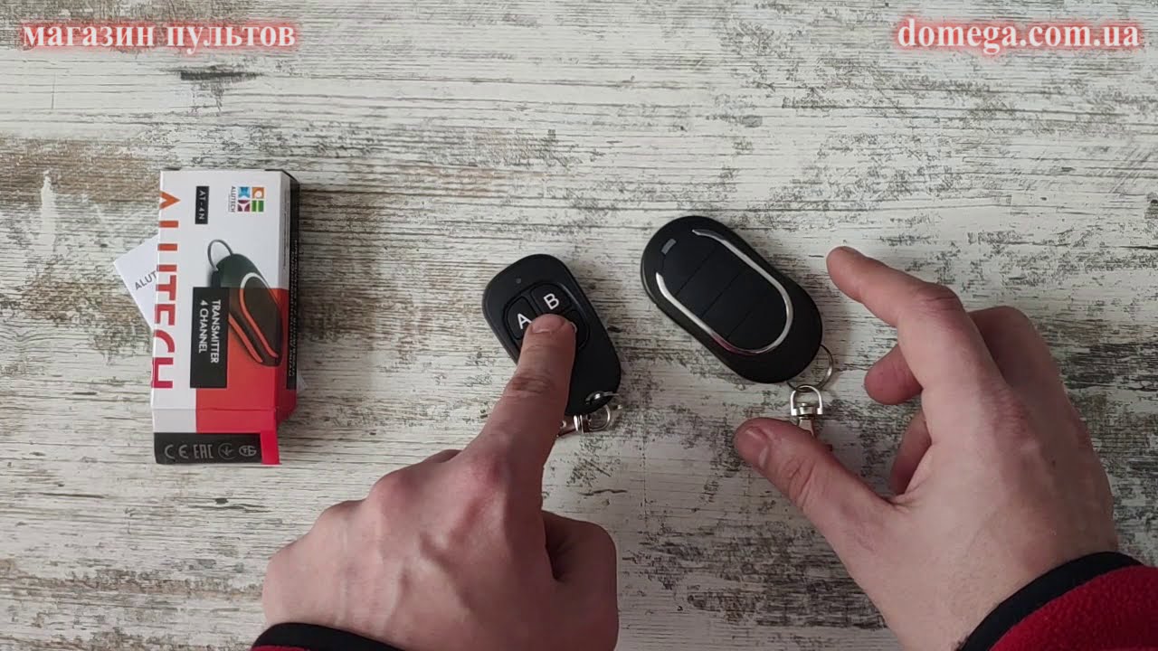 Как сделать копию пульта Alutech at-4n. Обзор и ссылка для приобретения.