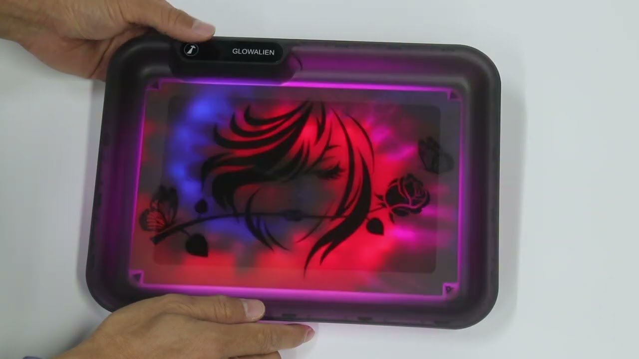 GLOWALIEN Lover LED Tray Set