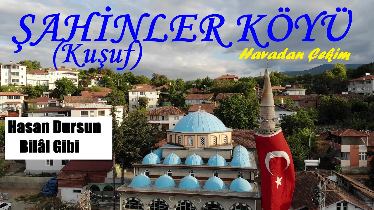 Şahinler (Kuşuf) Köyü / TAŞOVA / 1080p Havadan Çekim / Hasan Dursun - Bilâl Gibi