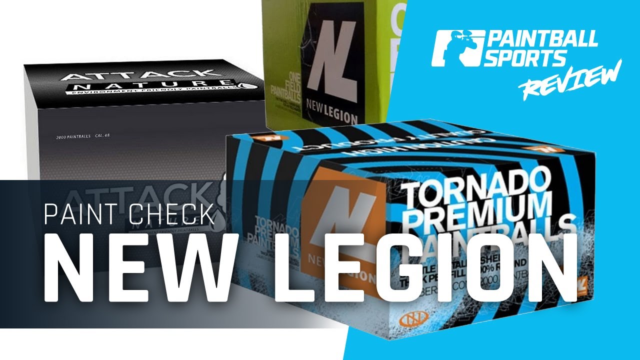 REVIEW | NEW LEGION PAINTBALLS