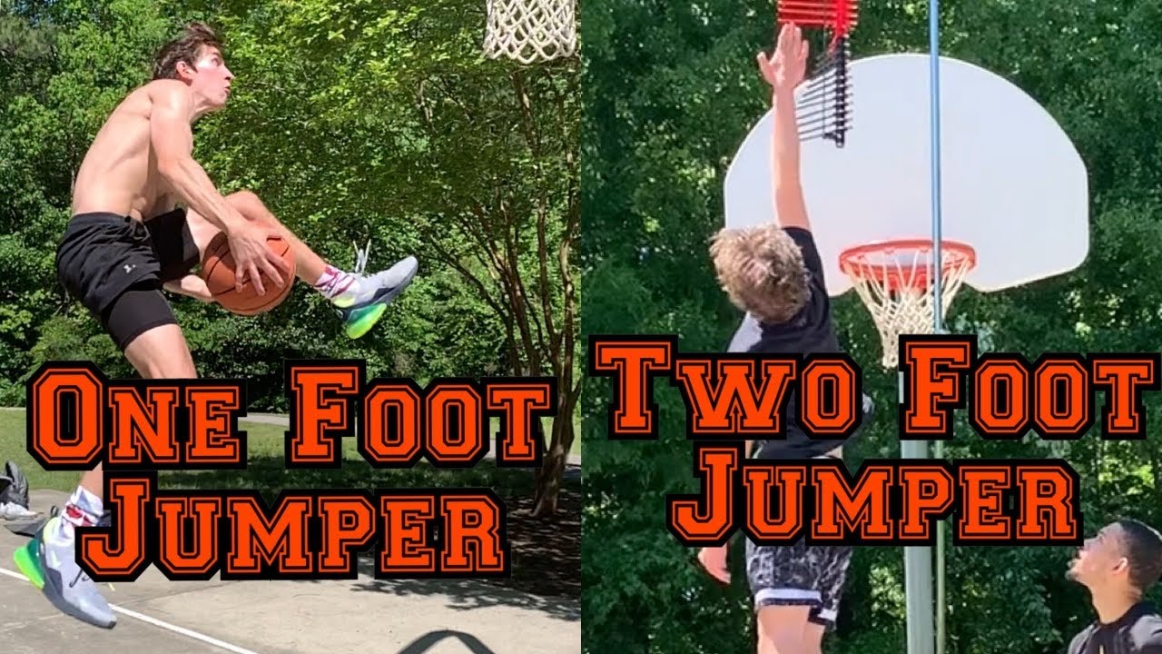 One Foot Dunkers Vs. Two Foot Dunkers! Who Jumps Higher?