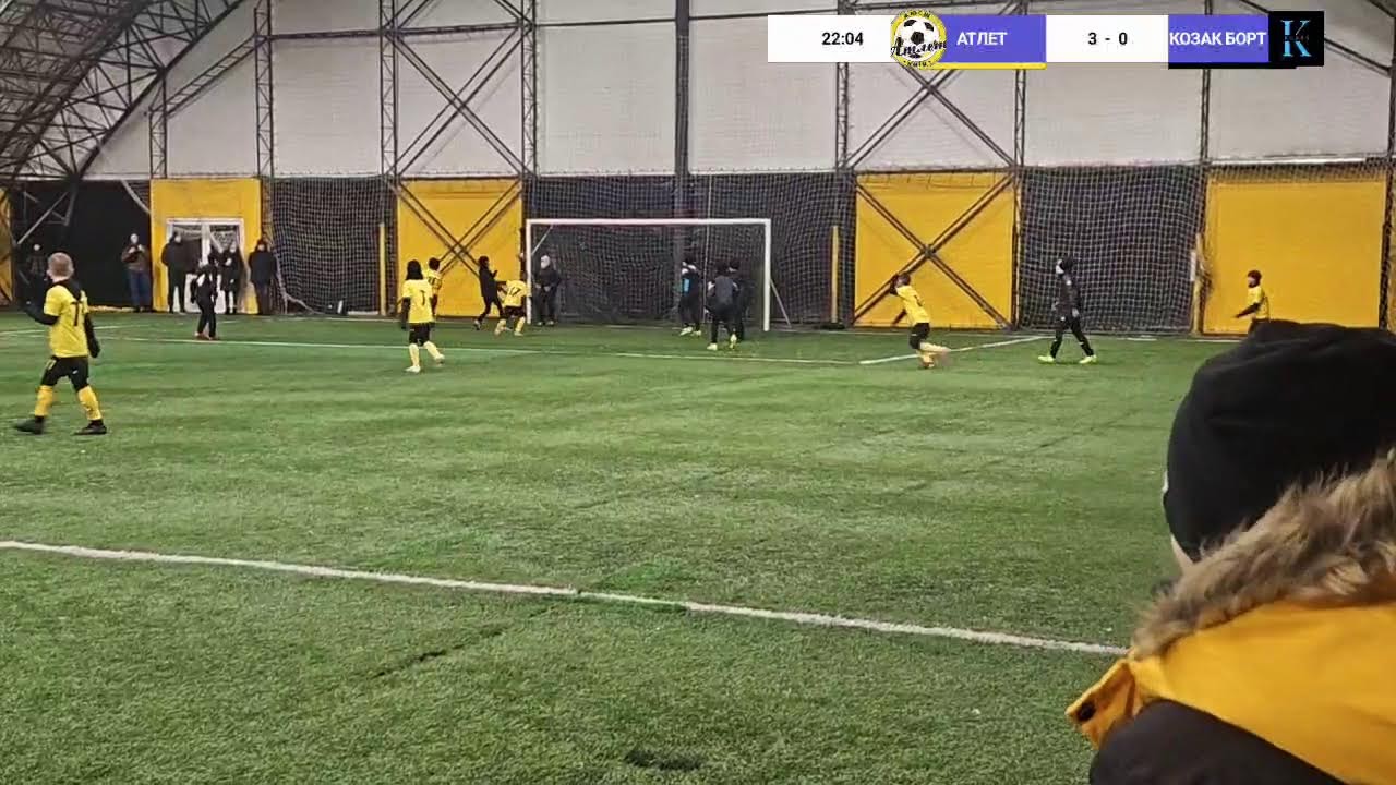 Зимова ВПДР 2017-16 р.н.
АТЛЕТ  VS КОЗАК БОРТ