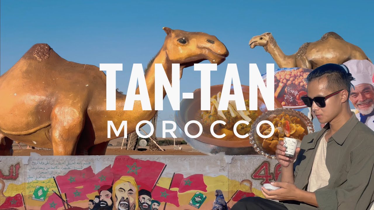 I Was The Only Tourist In TanTan City Morocco 2022 | مدينة طانطان مع موسيقى حسانية رائعة