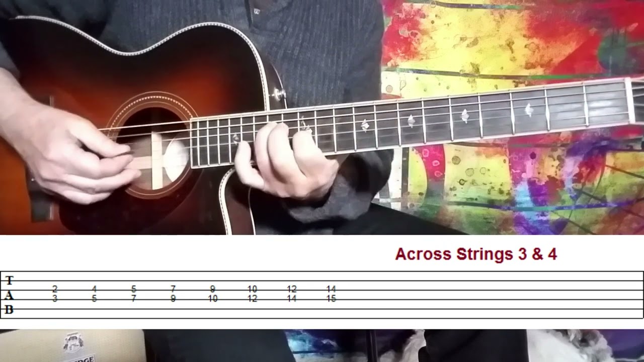 GUITAR LESSON - ADDING MAJOR & MINOR 3RDs TO YOUR PLAYING