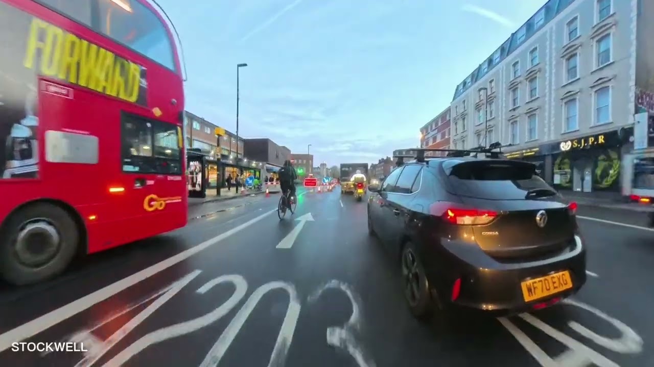 One day's cycling in London