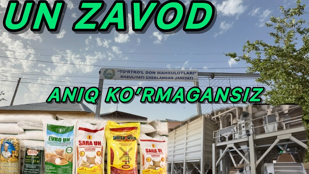 Eng arzon un narxlari un zavodda bo&rsquo;ldik ekskluziv video 23-may, 2025