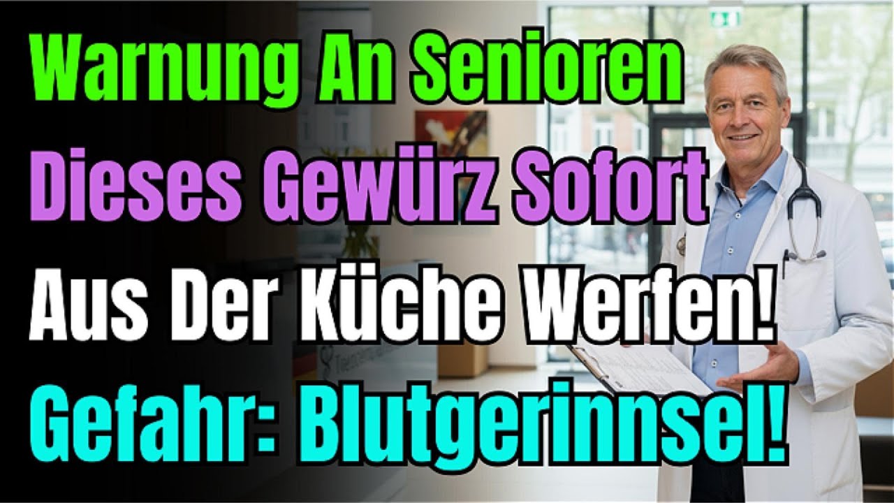 Ein Kardiologe ist fassungslos: Dieses Gewürz erhöht das Schlaganfallrisiko in nur einer Nacht!