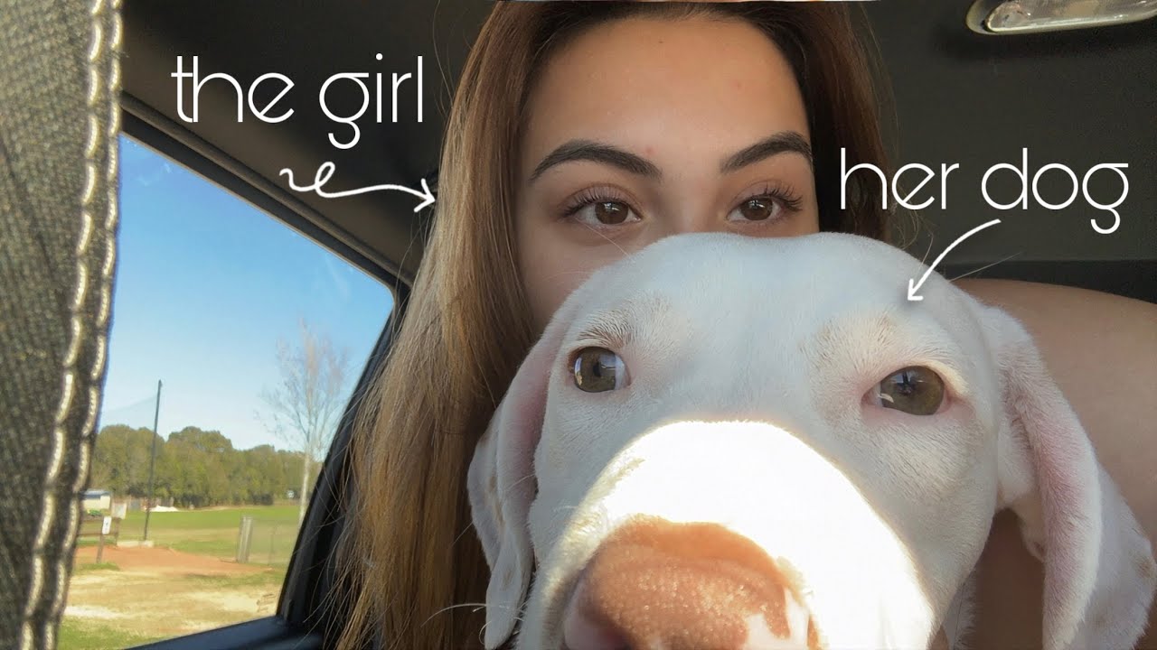just a girl and her dog