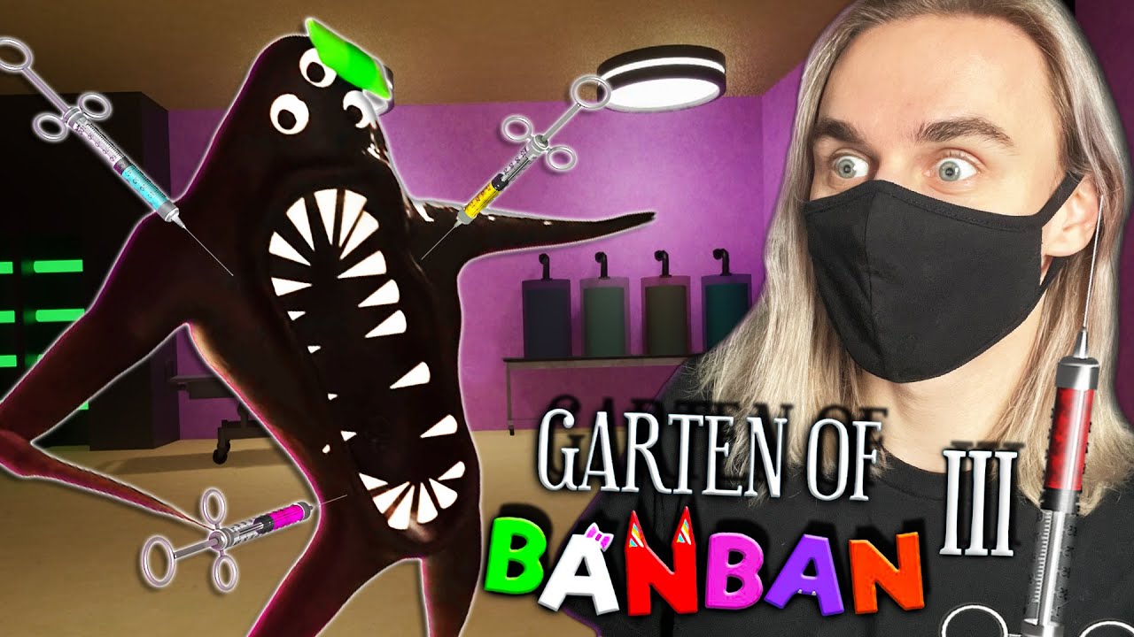 Я ВЫЛЕЧИЛ ДЕВУШКУ НАБНАБА! Garten of Banban 3
