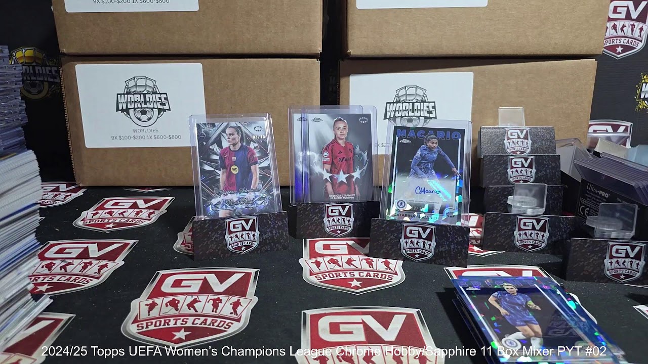 GV Sports Cards Live Box Soccer Breaks | 