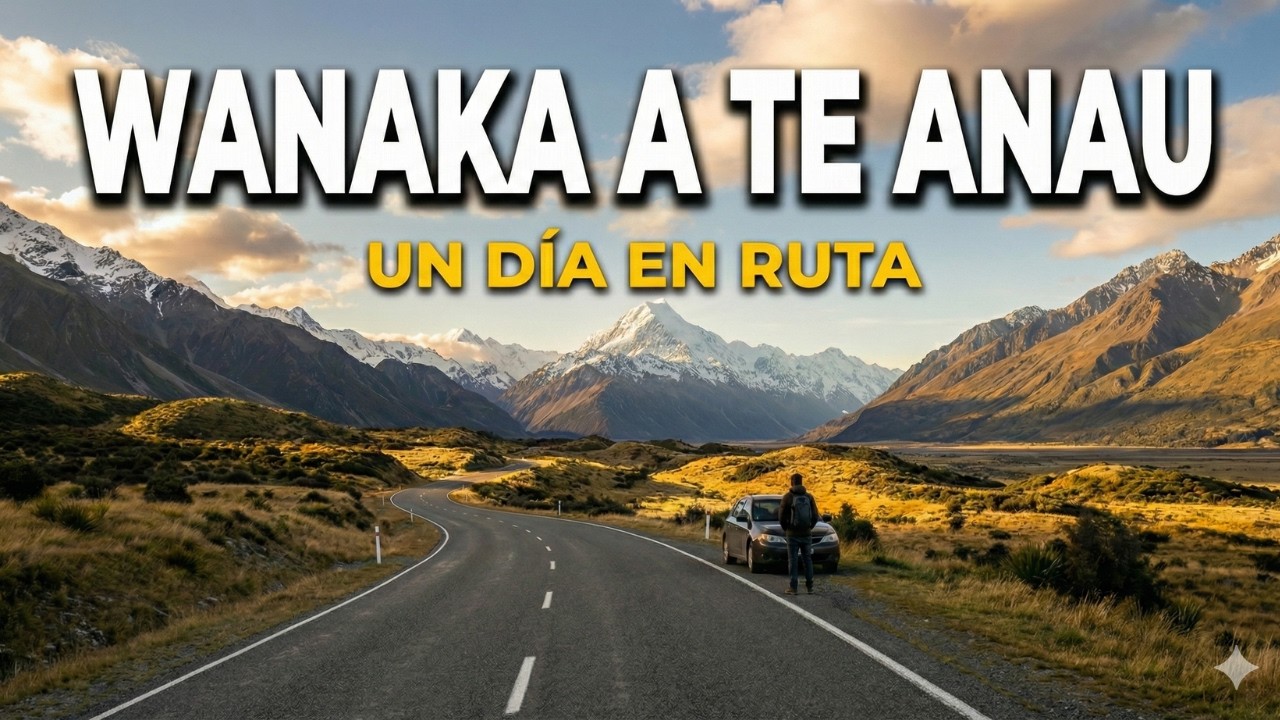 De Wanaka a Te Anau… así se vive un día viajando por Nueva Zelanda