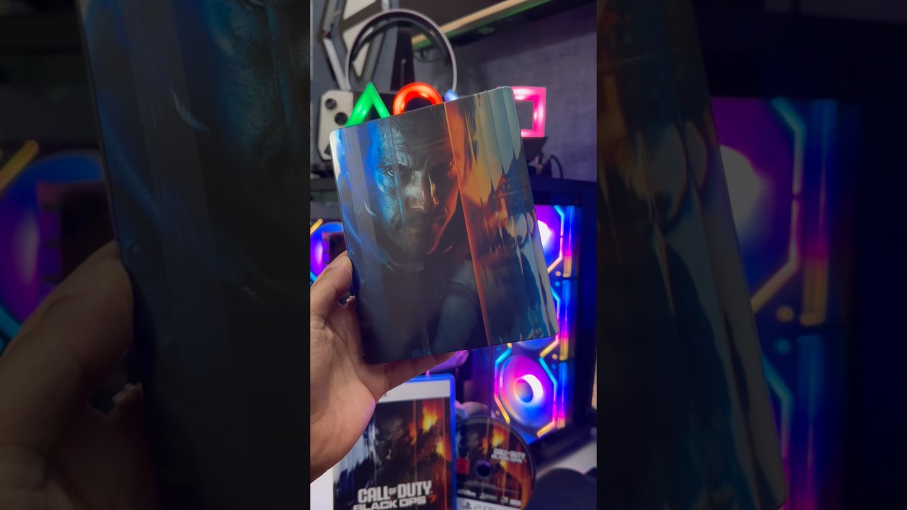 COD BLACK OPS7 STEEL BOOK LOOKS 🔥 what do you think ? 