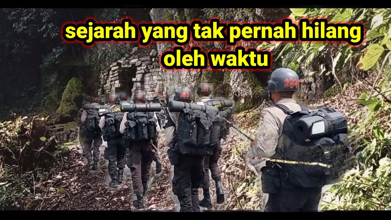 Sejarah dan Route Tradisi Pembaretan Brimob  di Puncak Gunung Penanggungan