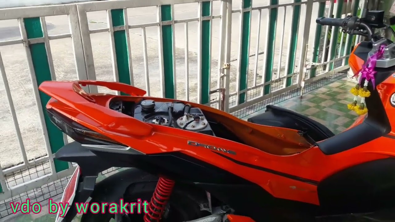 D.I.Y การย้ายตำแหน่งปลั๊ก O2 sensor ท่อไอเสีย GPX drone 150 4V.