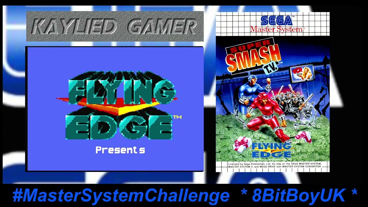 SMASH TV - SEGA MASTER SYSTEM - Acclaim - #mastersystemchallenge