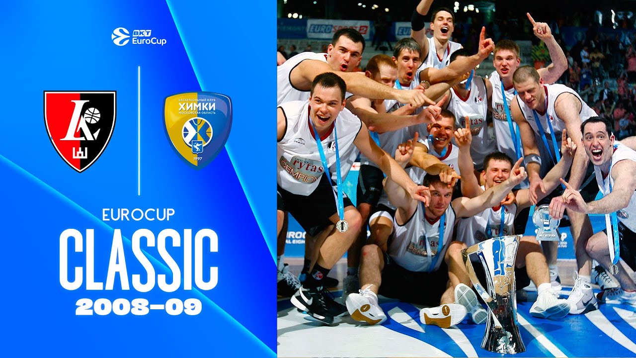 Lietuvos Rytas MAKES HISTORY! 📖 2009 EuroCup Final vs. Khimki | EuroCup Classic