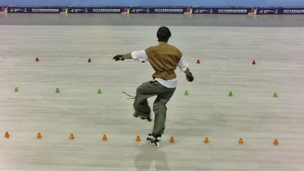 2023 WORLD CHAMPIONSHIPS SHANGHAI CLASSIC SLALOM Final (SRM) 2nd LORENZO DEMURU(ITA)