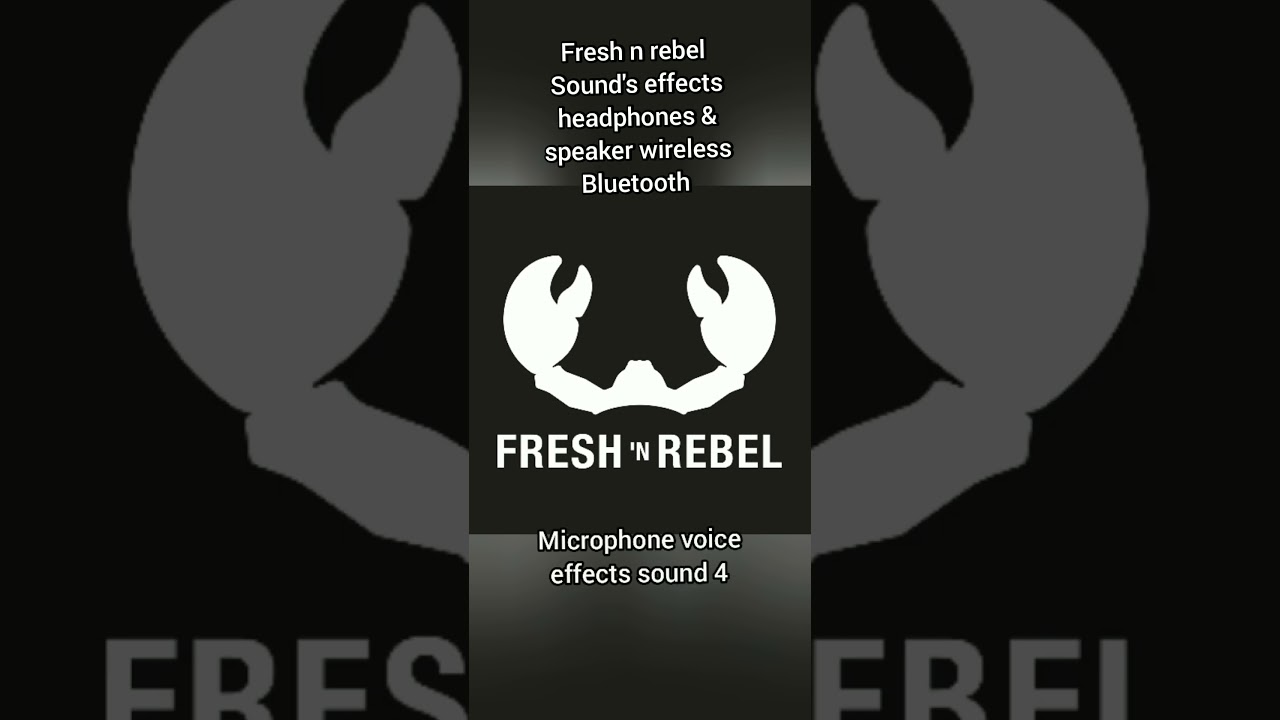 Fresh n rebel sound effects speaker & headphones wireless Bluetooth