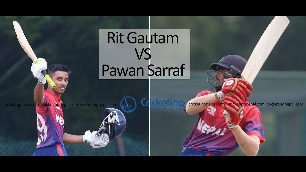 Rit Gautam VS Pawan Sarraf Batting Technique