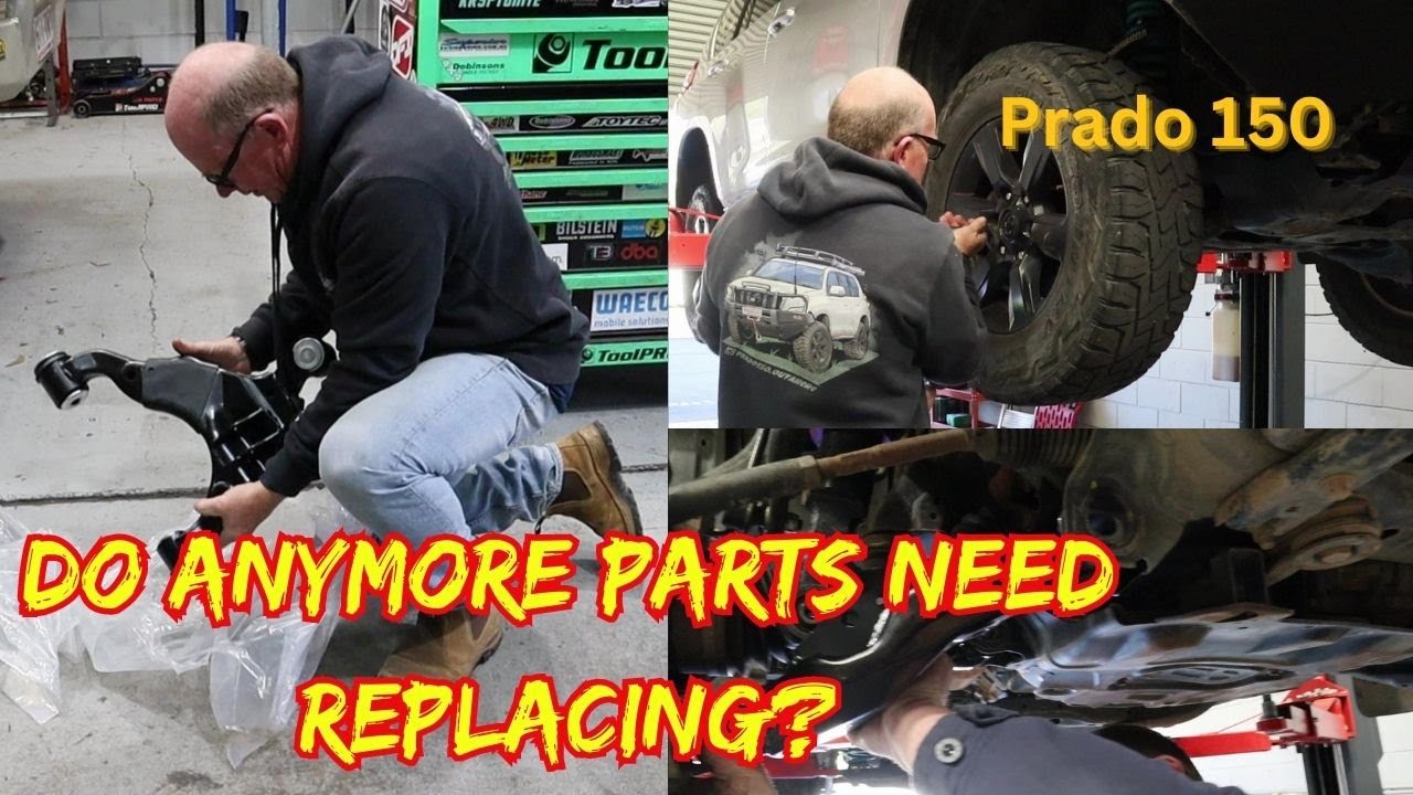 Installation of New Lower Arms | Is this the end to the Prado's Dramas?