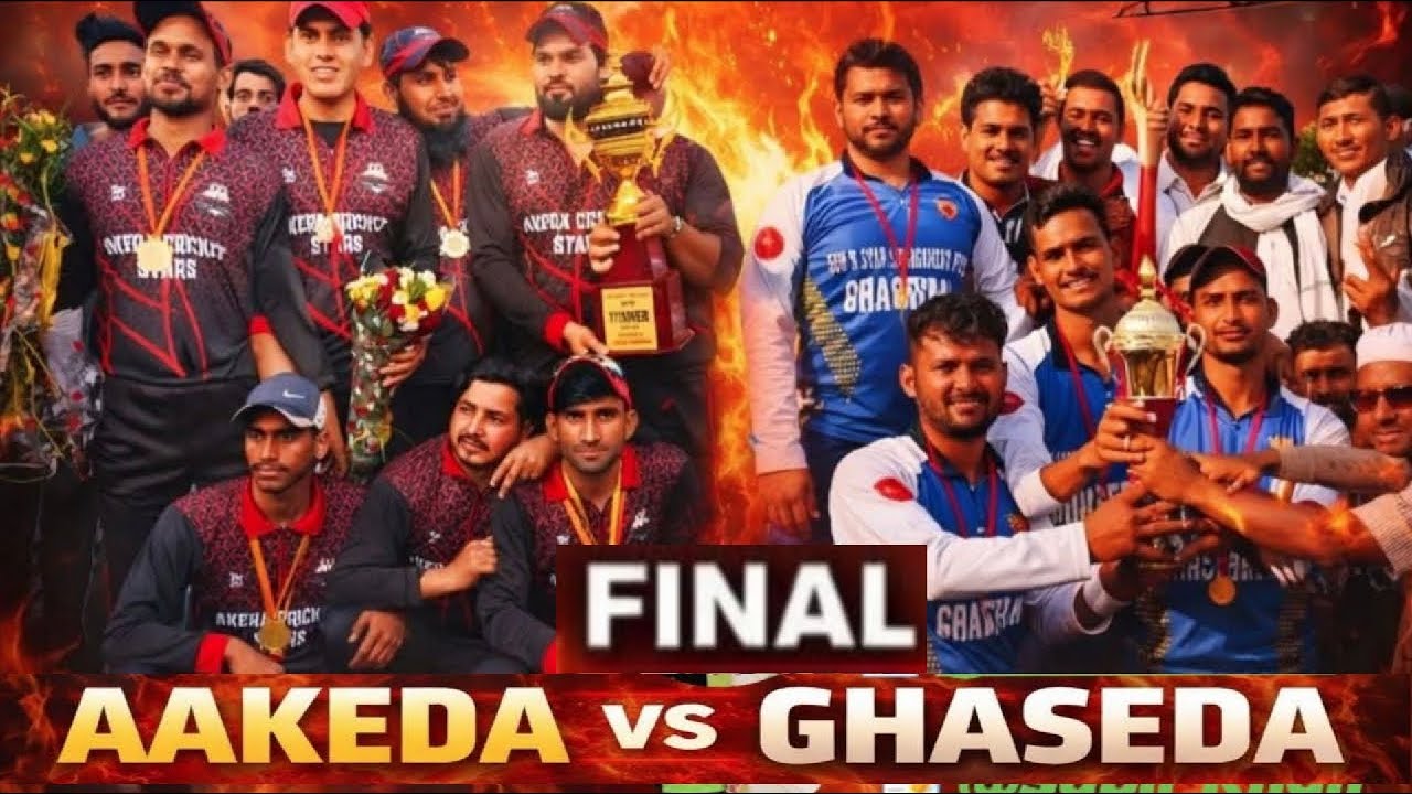 AAKERA VS GHASERA #FINAL MATCH DADA SAHMAT RAO MEMORIAL CUP KHERA