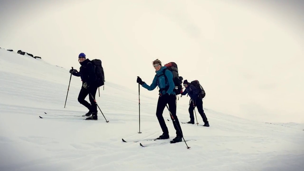 Backcountry langlaufen in Vindelfjällen HD
