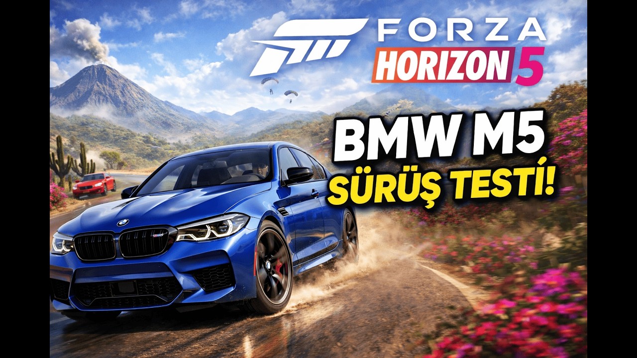 Forza Horizon 5 | BMW ile Gerçek Sürüş Deneyimi & Hız Testi