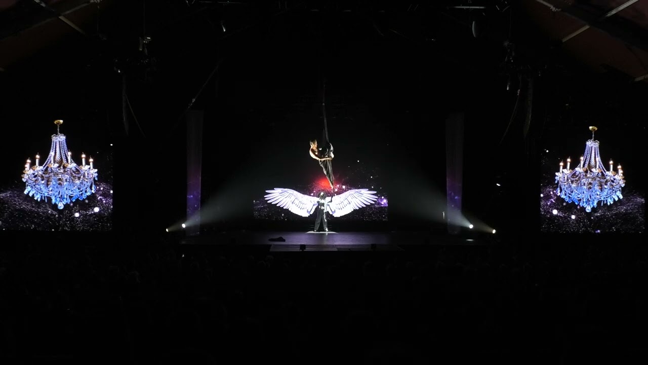 Flying Pole Denys Zhygaltsov at Das Zelt, Switzerland