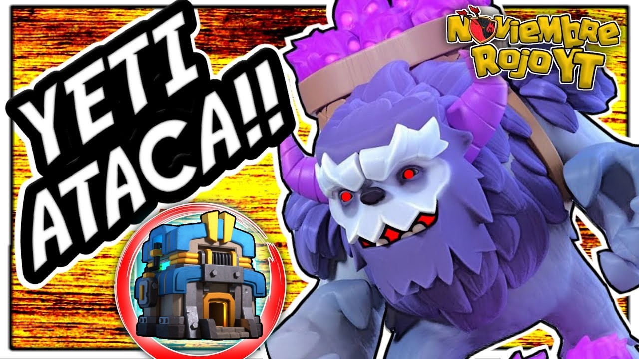 ¡MEJORES ATAQUES CON YETIS TH12! Cómo Atacar con el YETI en Clash of Clans